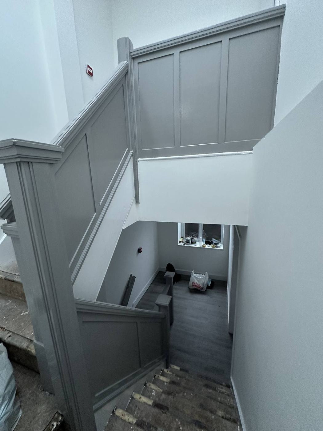Staircase repaint Leeds showpiece